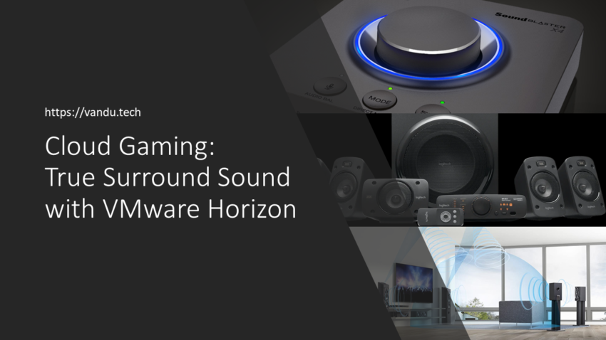 Cloud Gaming- Surround Sound Header